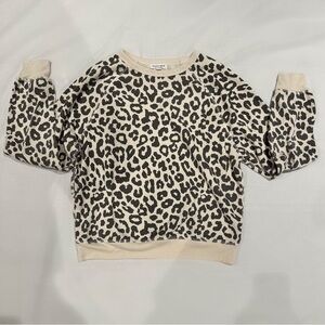 Grayson Threads Cheetah Print Pullover Sweater - Women’s Size S